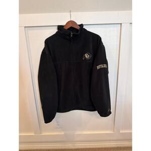 Pro Player Colorado Buffaloes Full Zip Fleece Jacket | Black | Size Large